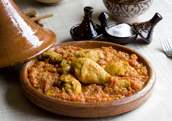 tajine de pollo
